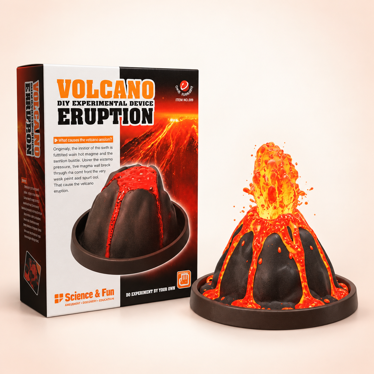 Build-Your-Own Erupting Volcano Science Kit