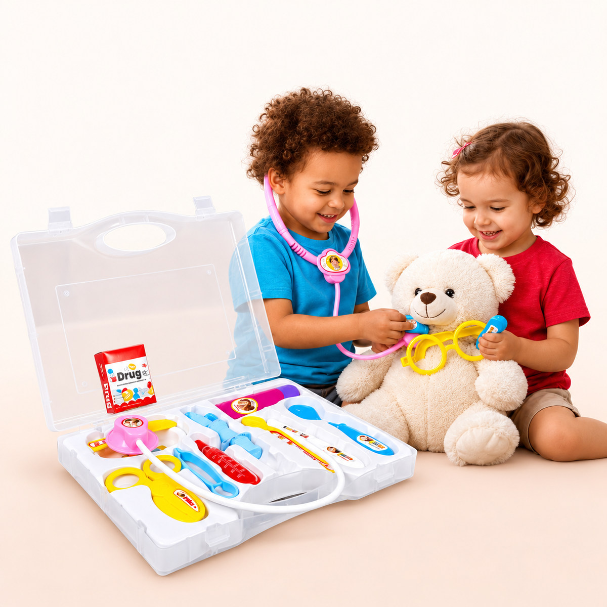 Pretend Doctor's Carry Case & Tools