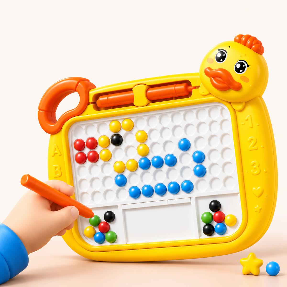 Duck Magnetic-Bead Doodle Board