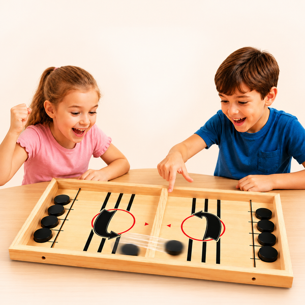 Family Sling Puck Tabletop Game