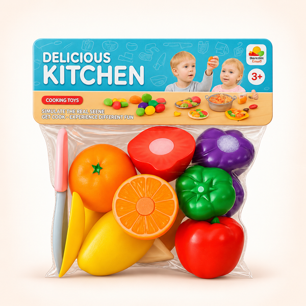 Pretend Food Cutting Play Collection – Assorted Sets