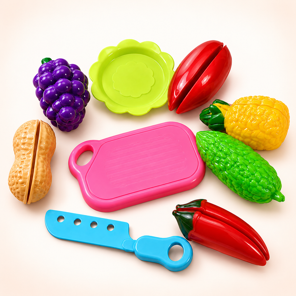 Pretend Fruit Chopping Play Set