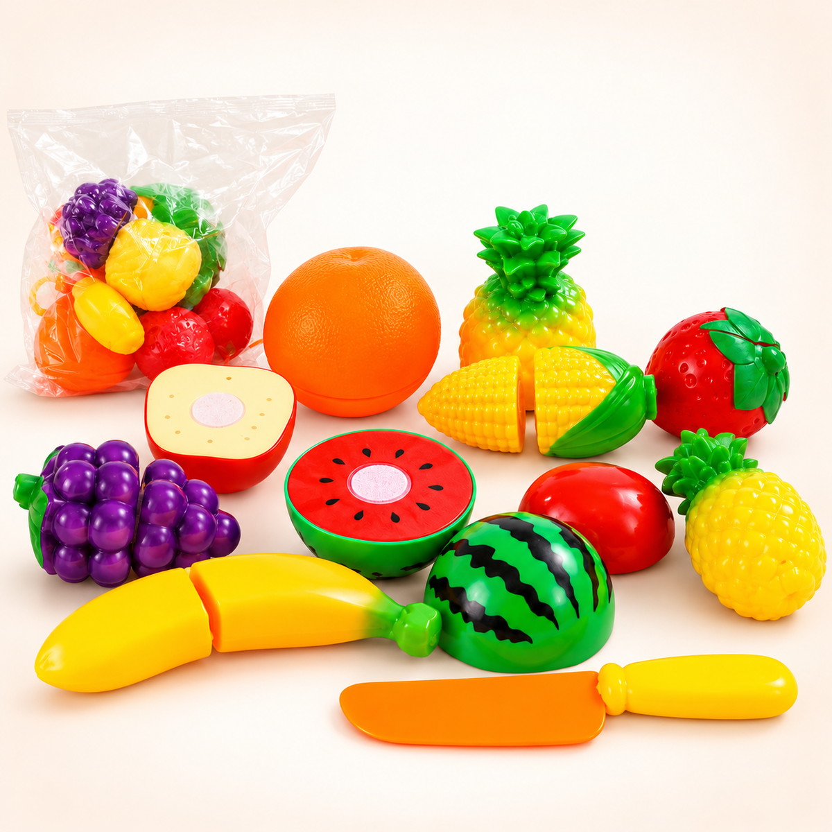 Cut-and-Play Fruit Kitchen Set