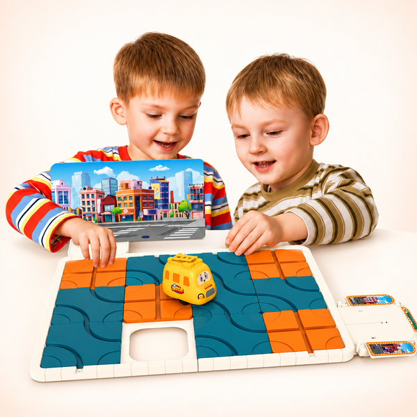 City Adventure Track & Maze Puzzle Game