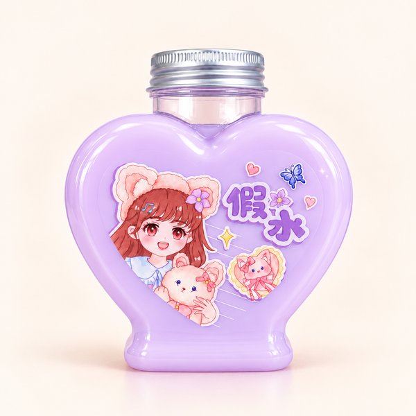 Heart-Shaped Stretchy Play Slime