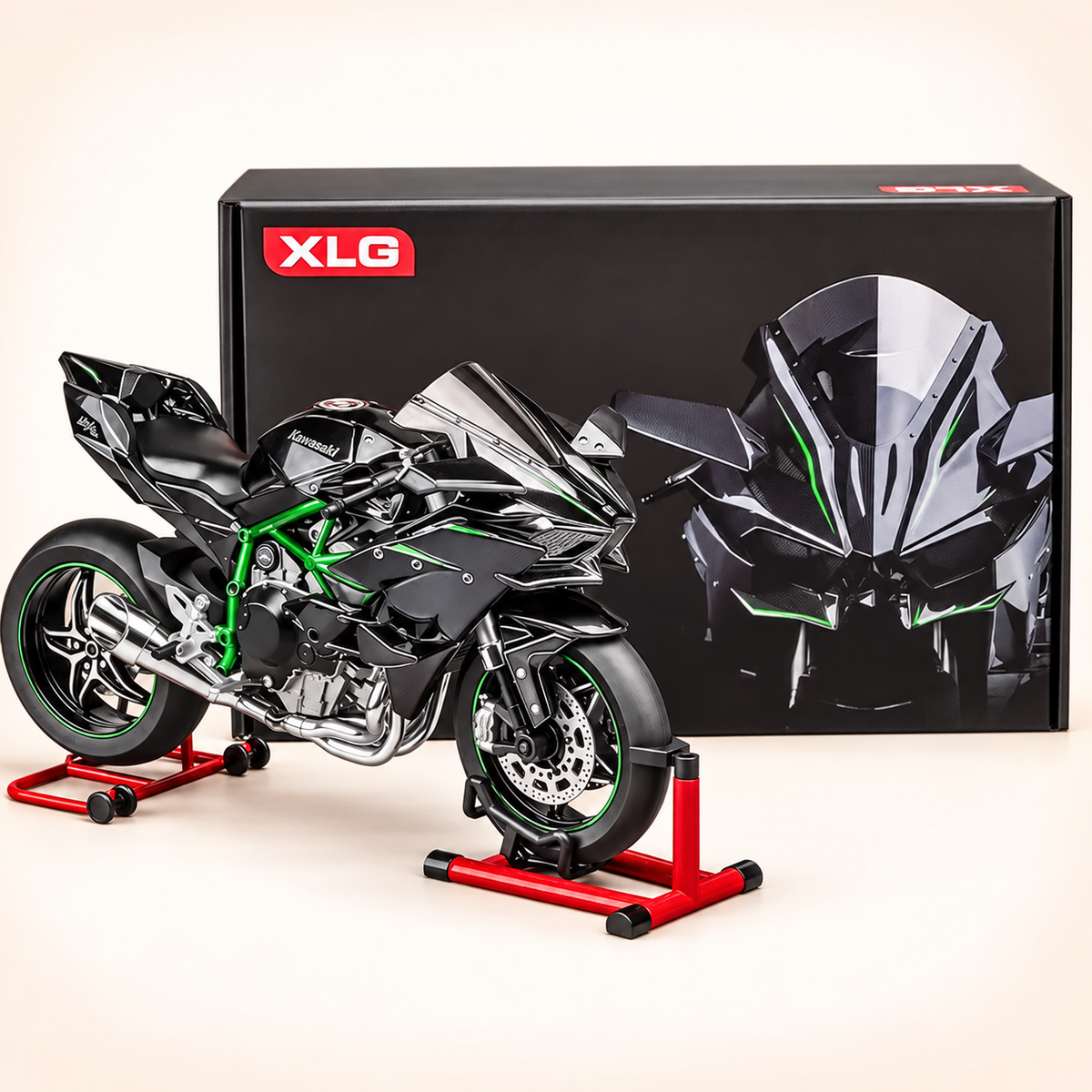 Kawasaki Ninja H2R Diecast Motorcycle Collection