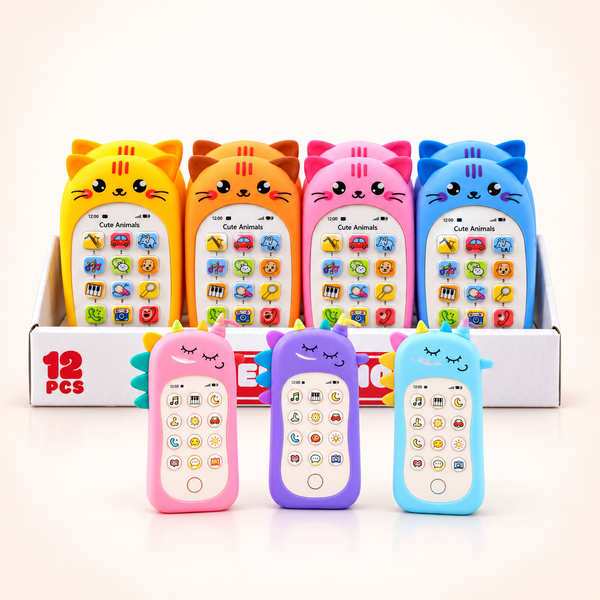 Pretend Learning Mobile Phone – Assorted Designs
